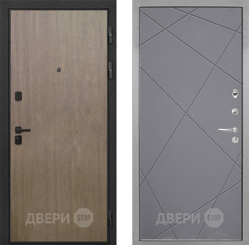 Дверь Интекрон (INTECRON) Профит Black Венге Коричневый Лучи-М Графит софт в Волоколамске