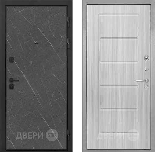 Дверь Интекрон (INTECRON) Профит Black Гранит Лава Оникс ФЛ-39 Сандал белый в Волоколамске