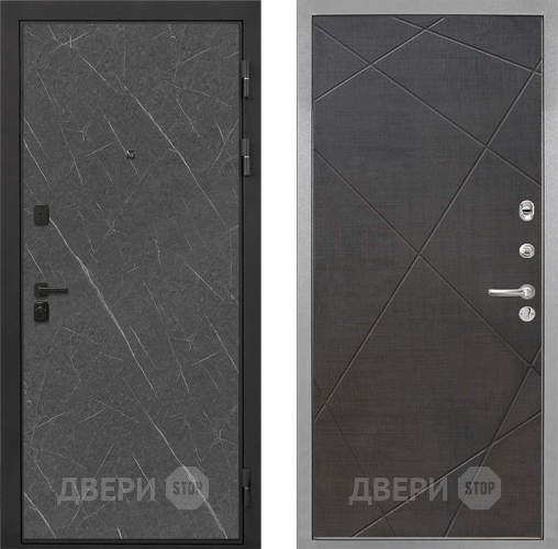 Входная металлическая Дверь Интекрон (INTECRON) Профит Black Гранит Лава Оникс Лучи-М Венге распил кофе в Волоколамске