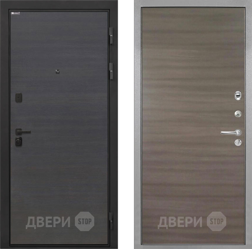 Дверь Интекрон (INTECRON) Профит Black Эковенге Гладкая Дуб тоскано поперечный в Волоколамске