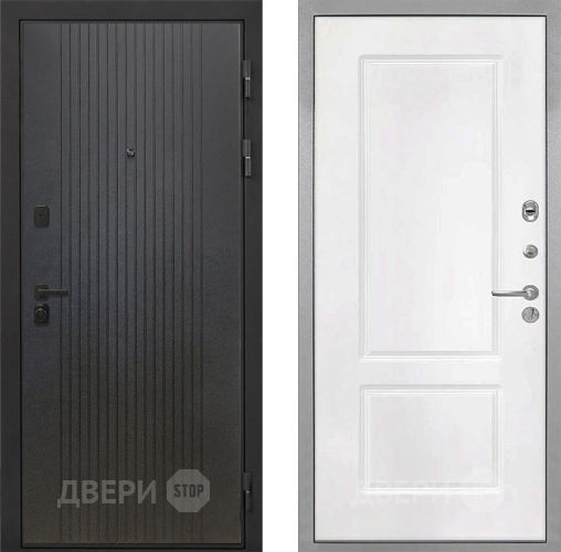 Дверь Интекрон (INTECRON) Профит Black ФЛ-295 КВ-2 Белый матовый в Волоколамске