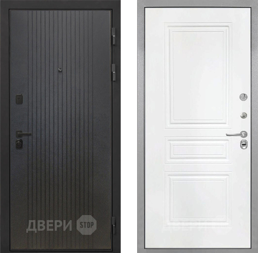 Дверь Интекрон (INTECRON) Профит Black ФЛ-295 ФЛ-243 Белый матовый в Волоколамске