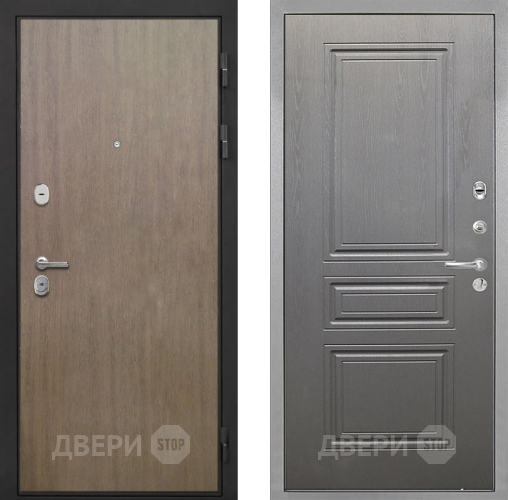 Дверь Интекрон (INTECRON) Гектор Венге Коричневый ФЛ-243 Графит вуд дуб в Волоколамске