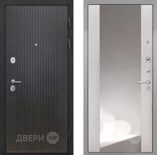 Входная металлическая Дверь Интекрон (INTECRON) Гектор ФЛ-295 ФЛЗ-516 Зеркало Сосна белая в Волоколамске
