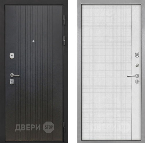 Входная металлическая Дверь Интекрон (INTECRON) Гектор ФЛ-295 В-07 с молдингом Лофт белый в Волоколамске