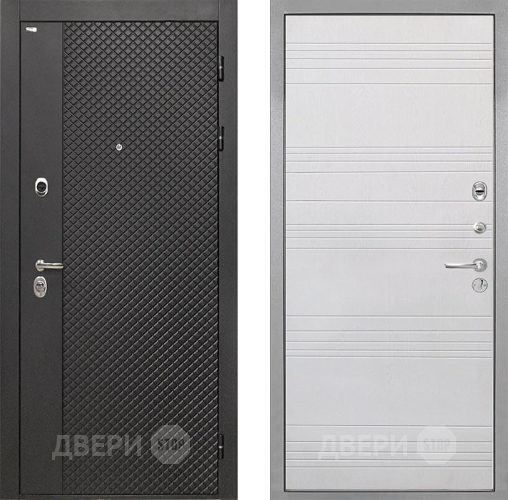 Входная металлическая Дверь Интекрон (INTECRON) Олимпия Black 4К ФЛ-316 Белый ясень в Волоколамске