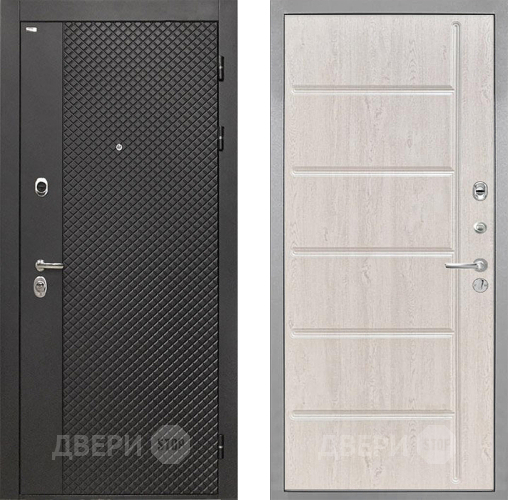 Дверь Интекрон (INTECRON) Олимпия Black 4К ФЛ-102 Сосна белая в Волоколамске
