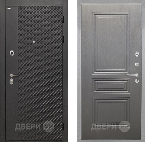 Дверь Интекрон (INTECRON) Олимпия Black 4К ФЛ-243 Графит вуд дуб в Волоколамске
