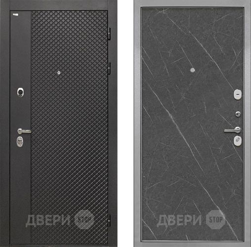 Дверь Интекрон (INTECRON) Олимпия Black 4К Гладкая Гранит лава оникс в Волоколамске