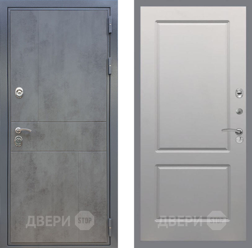 Дверь Рекс (REX) ФЛ-290 FL-117 Грей софт в Волоколамске