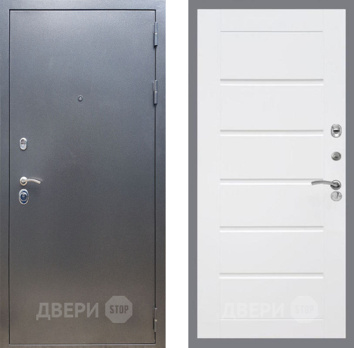 Входная металлическая Дверь Рекс (REX) 11 Сити Белый ясень в Волоколамске
