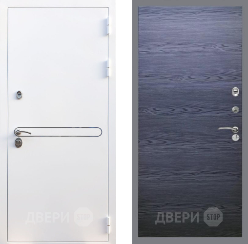 Дверь Рекс (REX) 27 GL Дуб тангенальный черный в Волоколамске