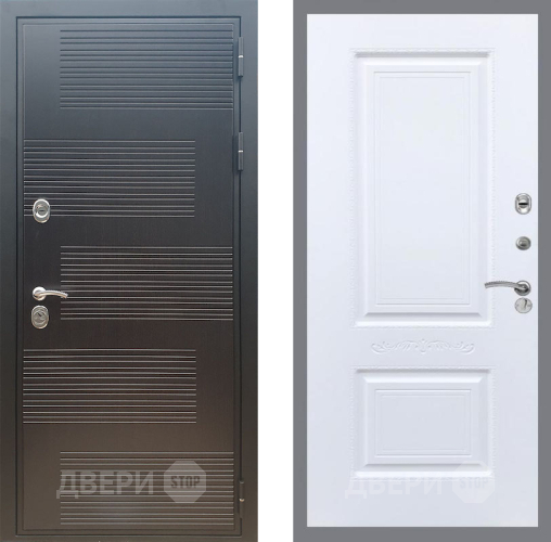Входная металлическая Дверь Рекс (REX) премиум 185 Смальта Силк Сноу в Волоколамске