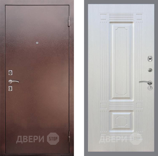 Входная металлическая Дверь Рекс (REX) 1 FL-2 Лиственница беж в Волоколамске