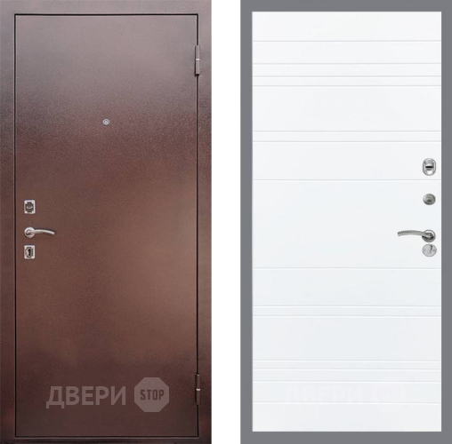 Дверь Рекс (REX) 1 Line Силк Сноу в Волоколамске