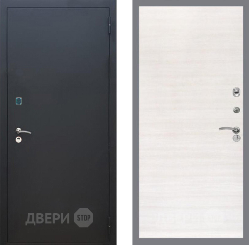 Дверь Рекс (REX) 1A Черный Муар GL Акация в Волоколамске