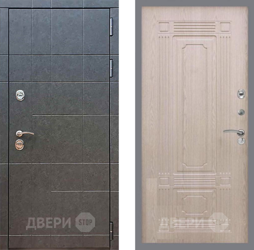 Входная металлическая Дверь Рекс (REX) 21 FL-2 Беленый дуб в Волоколамске