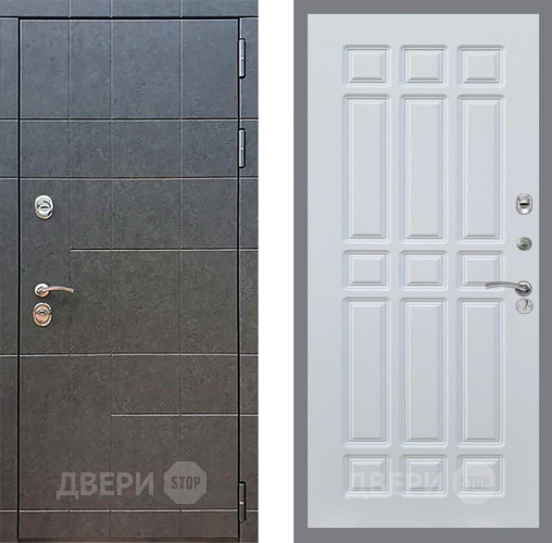 Входная металлическая Дверь Рекс (REX) 21 FL-33 Белый ясень в Волоколамске