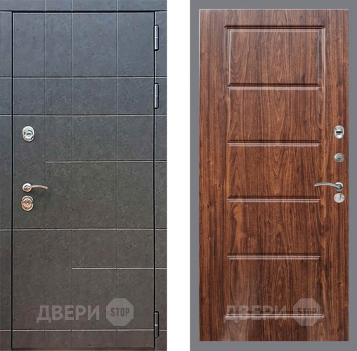 Входная металлическая Дверь Рекс (REX) 21 FL-39 орех тисненый в Волоколамске