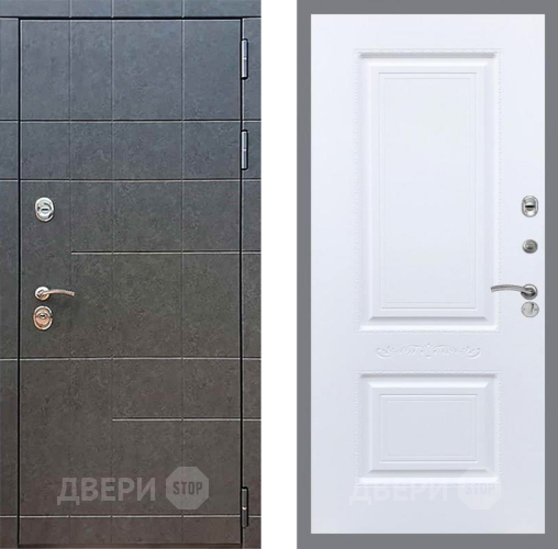 Входная металлическая Дверь Рекс (REX) 21 Смальта Силк Сноу в Волоколамске