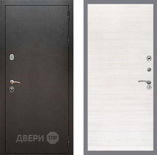 Входная металлическая Дверь Рекс (REX) 5 Серебро Антик GL Акация в Волоколамске