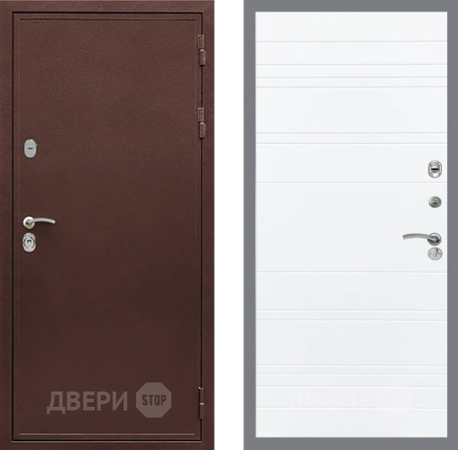 Дверь Рекс (REX) 5А Line Силк Сноу в Волоколамске