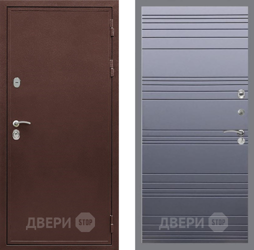 Дверь Рекс (REX) 5А Line Силк титан в Волоколамске