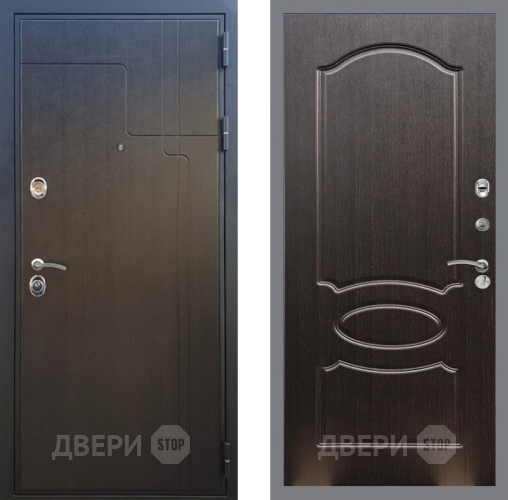 Входная металлическая Дверь Рекс (REX) Премиум-246 FL-128 Венге светлый в Волоколамске