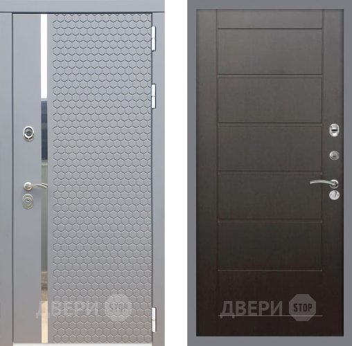 Входная металлическая Дверь Рекс (REX) 24 Сити Венге в Волоколамске