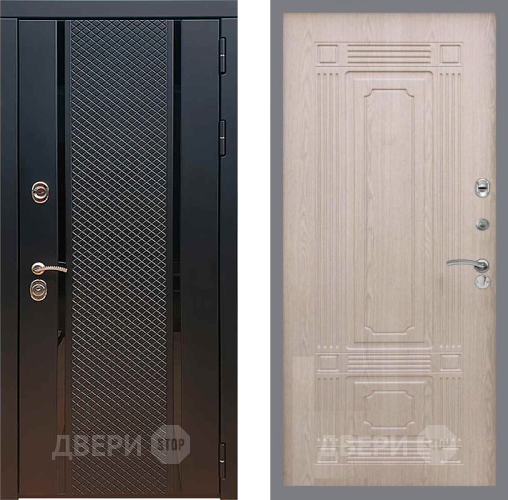 Входная металлическая Дверь Рекс (REX) 25 FL-2 Беленый дуб в Волоколамске