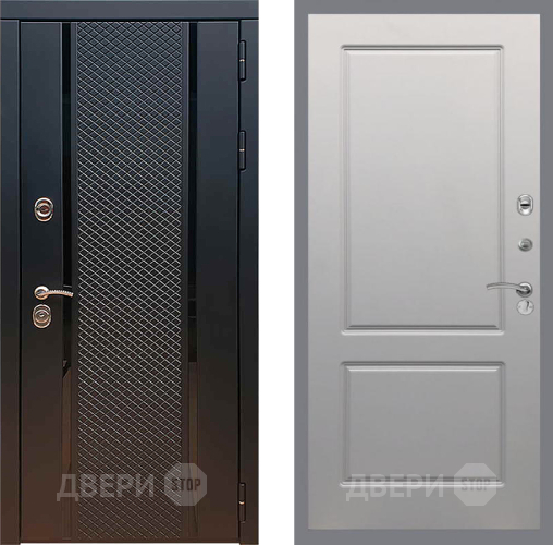 Входная металлическая Дверь Рекс (REX) 25 FL-117 Грей софт в Волоколамске