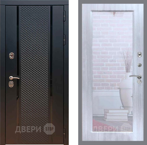 Дверь Рекс (REX) 25 Зеркало Пастораль Сандал белый в Волоколамске