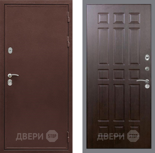 Входная металлическая Дверь Рекс (REX) 5 металл 3 мм FL-33 Венге в Волоколамске