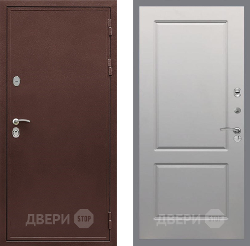 Дверь Рекс (REX) 5 металл 3 мм FL-117 Грей софт в Волоколамске