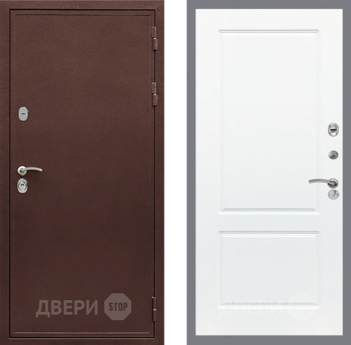 Дверь Рекс (REX) 5 металл 3 мм FL-117 Силк Сноу в Волоколамске