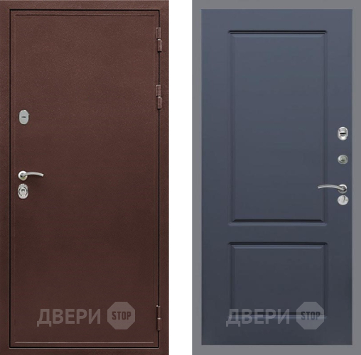 Входная металлическая Дверь Рекс (REX) 5 металл 3 мм FL-117 Силк титан в Волоколамске