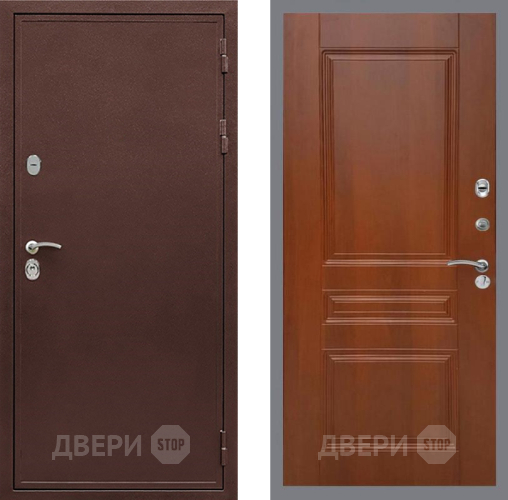 Дверь Рекс (REX) 5 металл 3 мм FL-243 Итальянский орех в Волоколамске